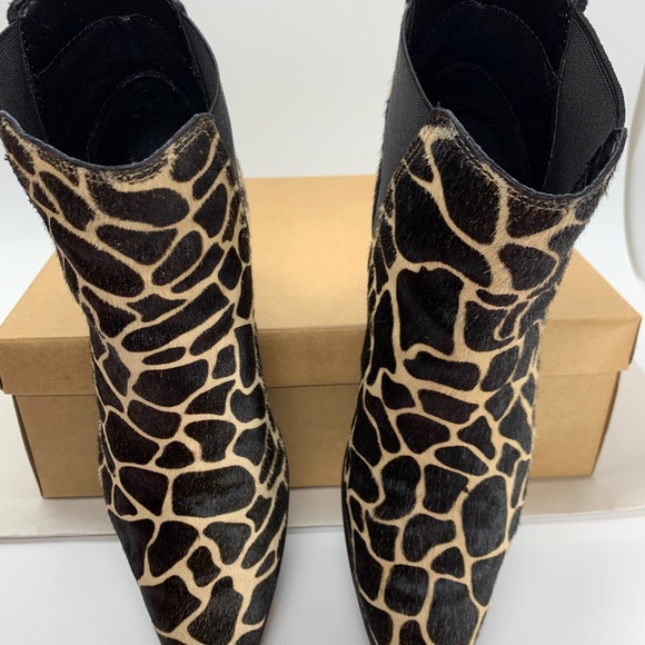 UO Pony Hair Giraffe Printed Bootie - Picture 5 of 10